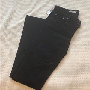 NWT AG corduroy black jeans